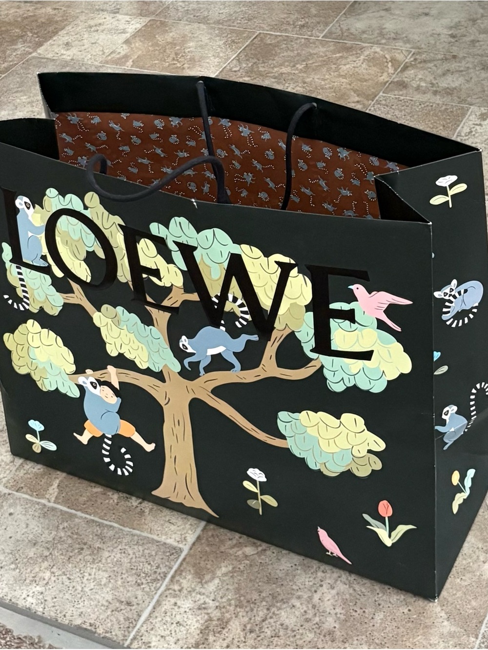 LOEWE paper shopping bag - Picture 5 of 9
